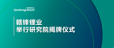 坚持手艺壹定发战略  壹定发锂业举行研究院揭牌仪式